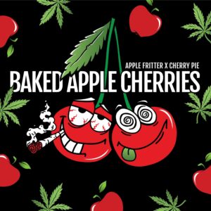 Baked Apple Cherries Square