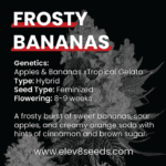 3 FREE SEEDS - Frosty Bananas