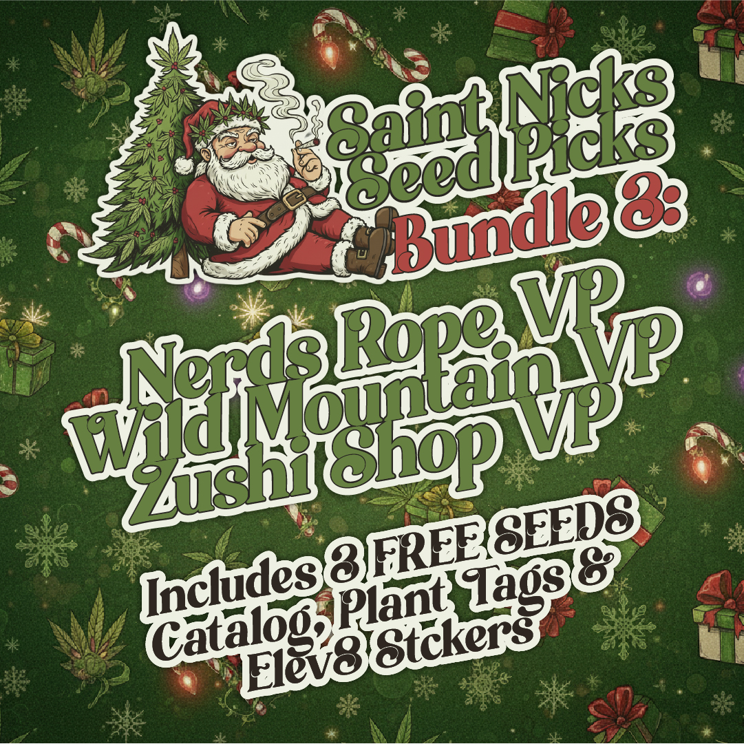 Cannabis Variety Seed Bundle – Nerds Rope, Zushi Shop & Wild Mountain